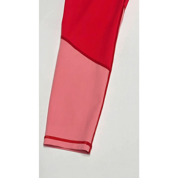 Zyia Active Popsicle pink reflective stripe Light N Tight Leggings women's 6-8 - Picture 8 of 8